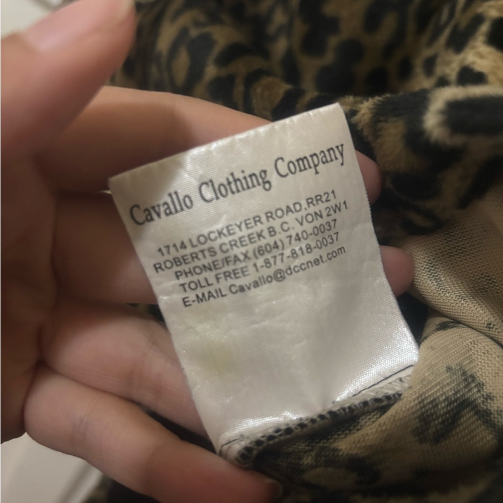 VINTAGE Leopard Print Vest - Picture 6 of 6